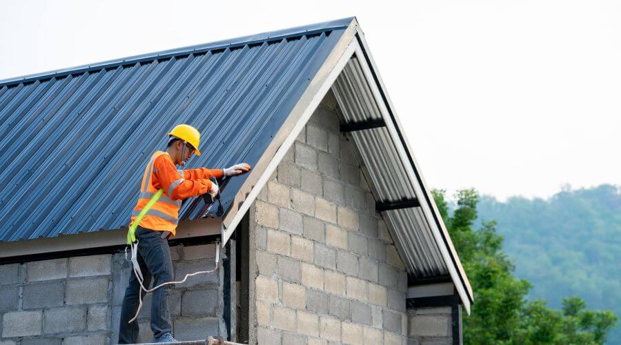 Professional gutter cleaning in Looneyville, WV
